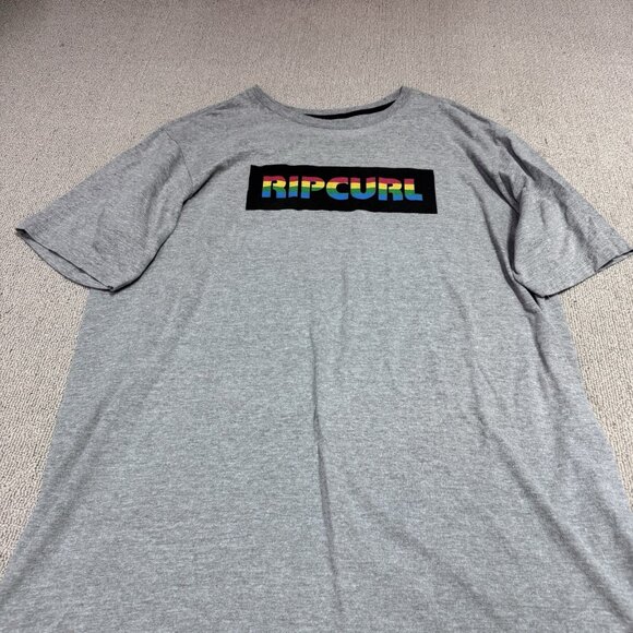 Ripcurl T-Shirt Men’s Gray Short Sleeve Size XXL - Picture 6 of 10